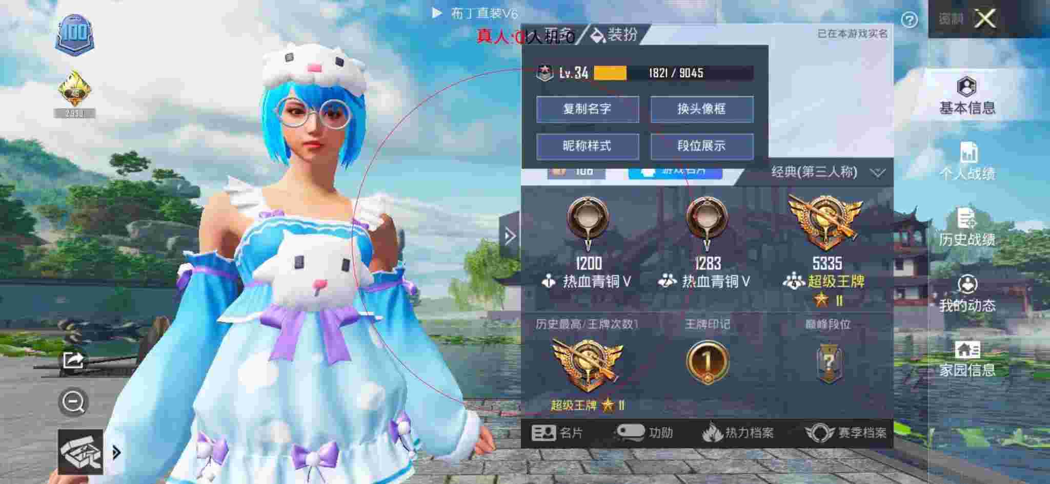 和平精英布丁直装透视 - 和平精英最适合科技之星的捏脸码辅助预览图